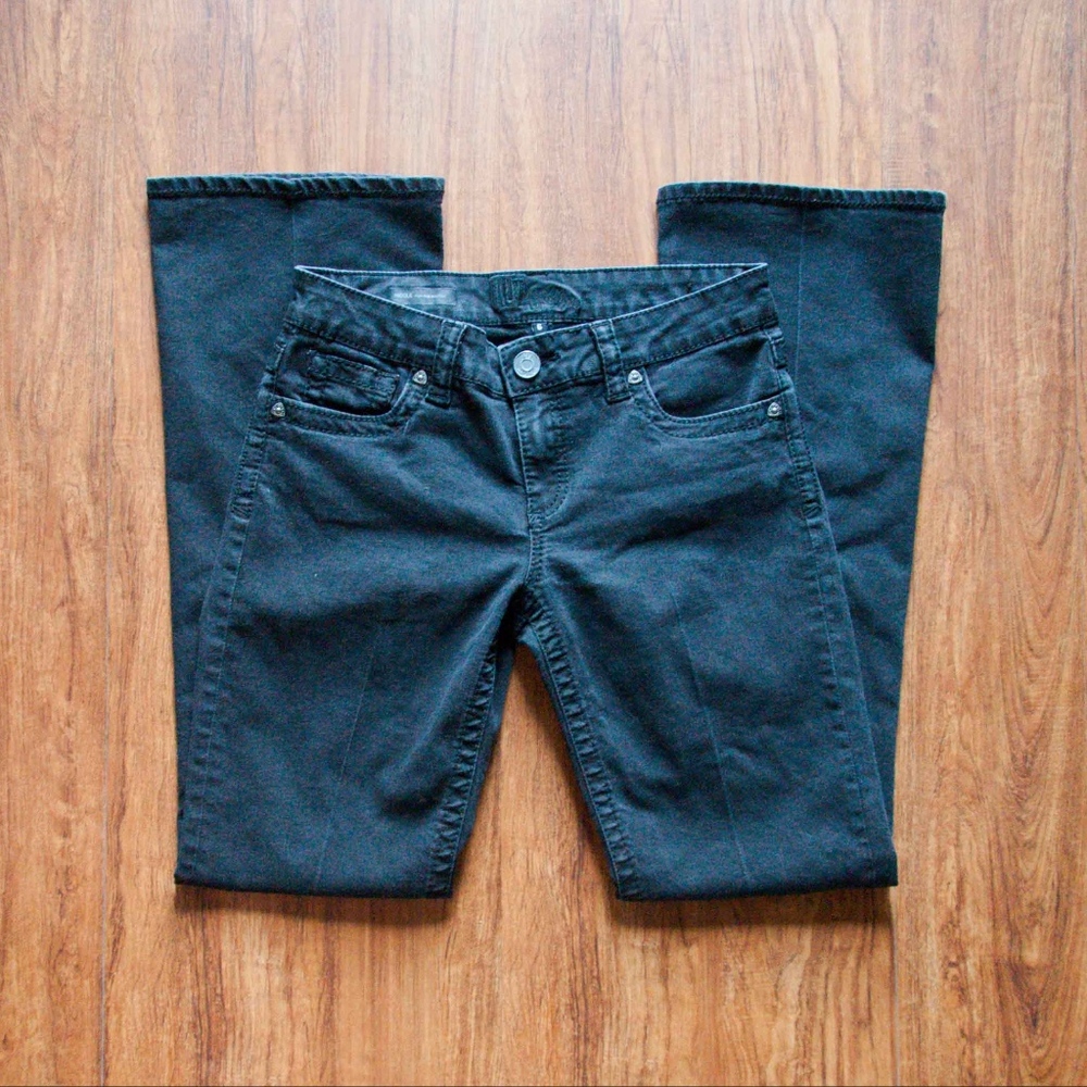Kut from the Kloth Nicole Jeans Black Wash Size 6